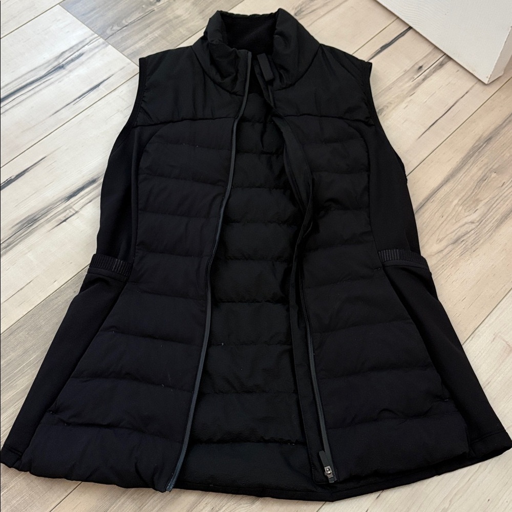 lululemon athletica Black Quilted Puffer Vest